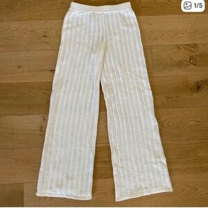 Tularosa Cream Knit Pants